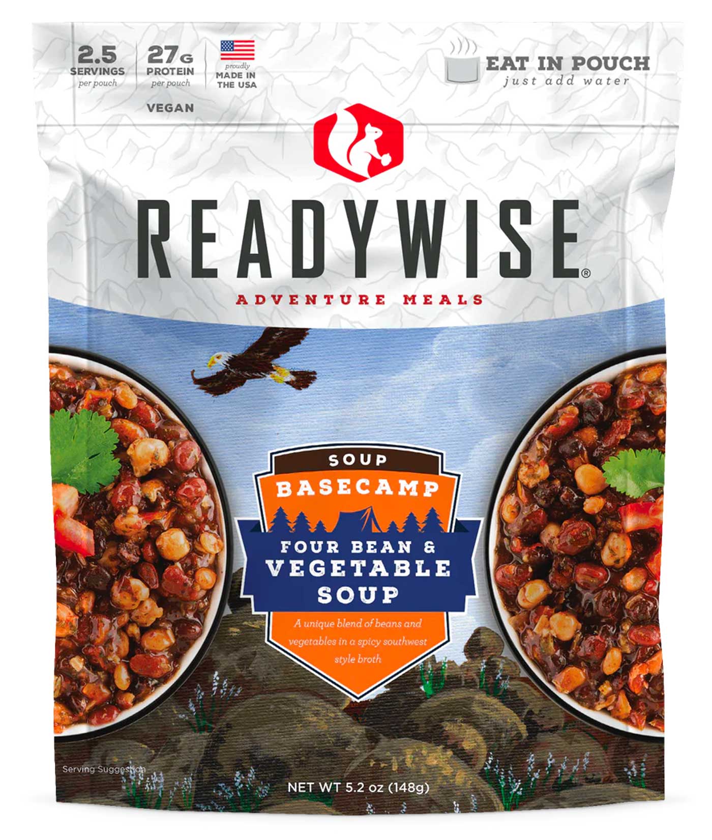 Basecamp Four Bean & Vegetable Soup (Pack of 6)