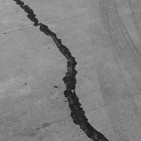 road with crack