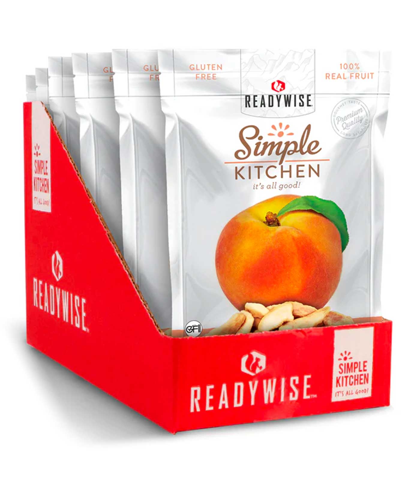 Freeze-Dried Peaches (Pack of 6)