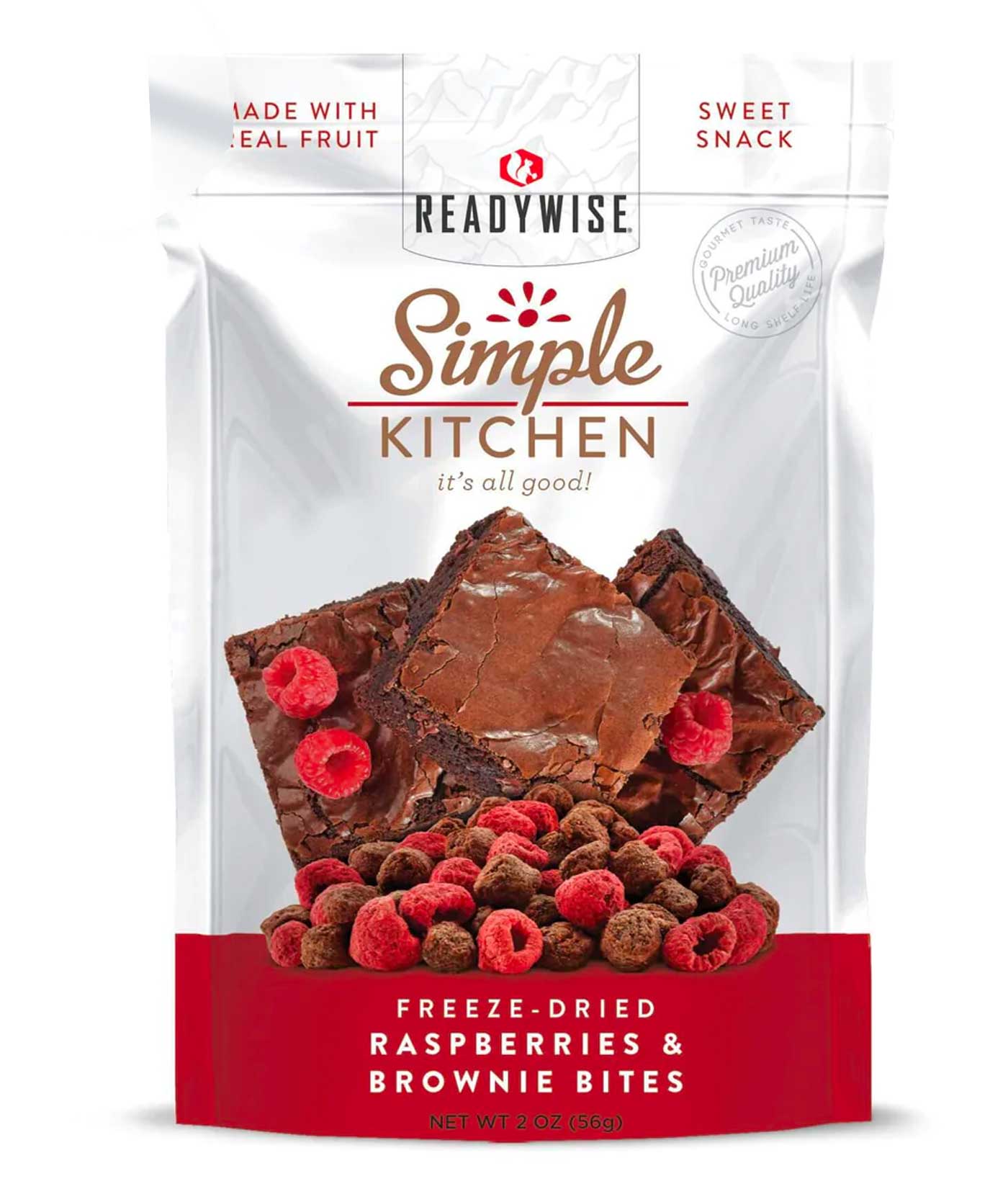 Freeze-Dried Raspberry & Brownie Bites (Pack of 6)