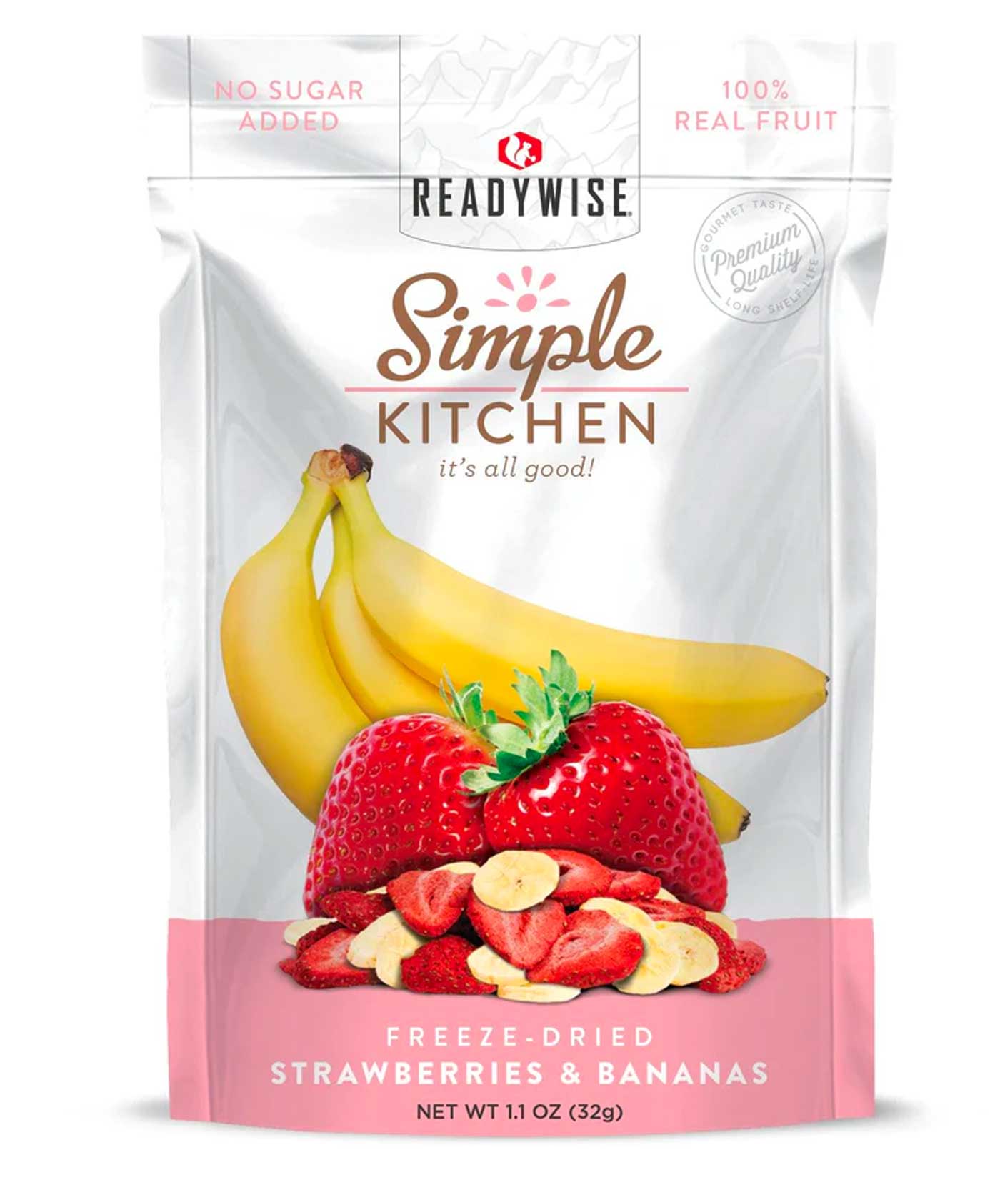 Freeze-Dried Strawberries & Bananas (Pack of 6)