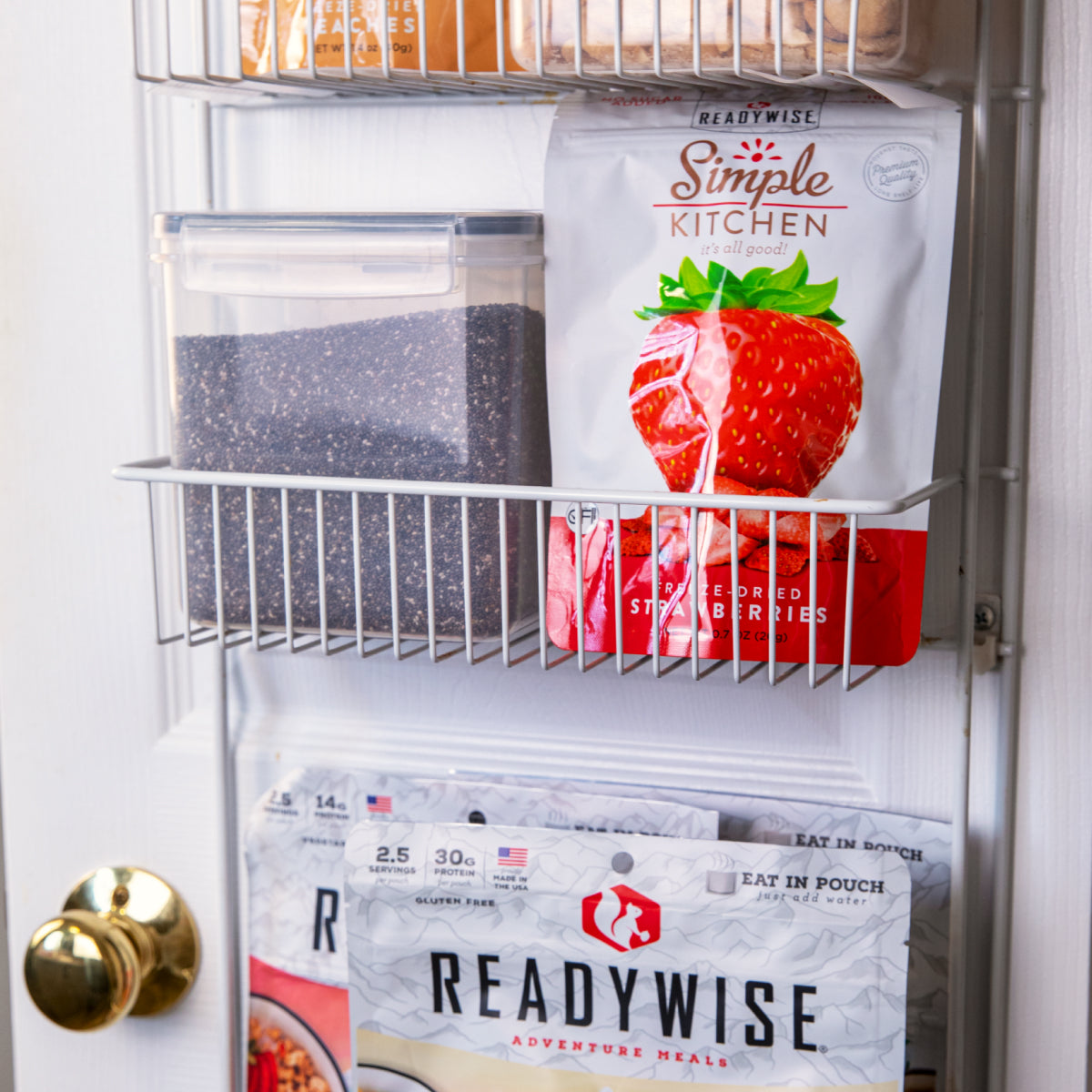 Freeze Dried Strawberries Snack Pouch