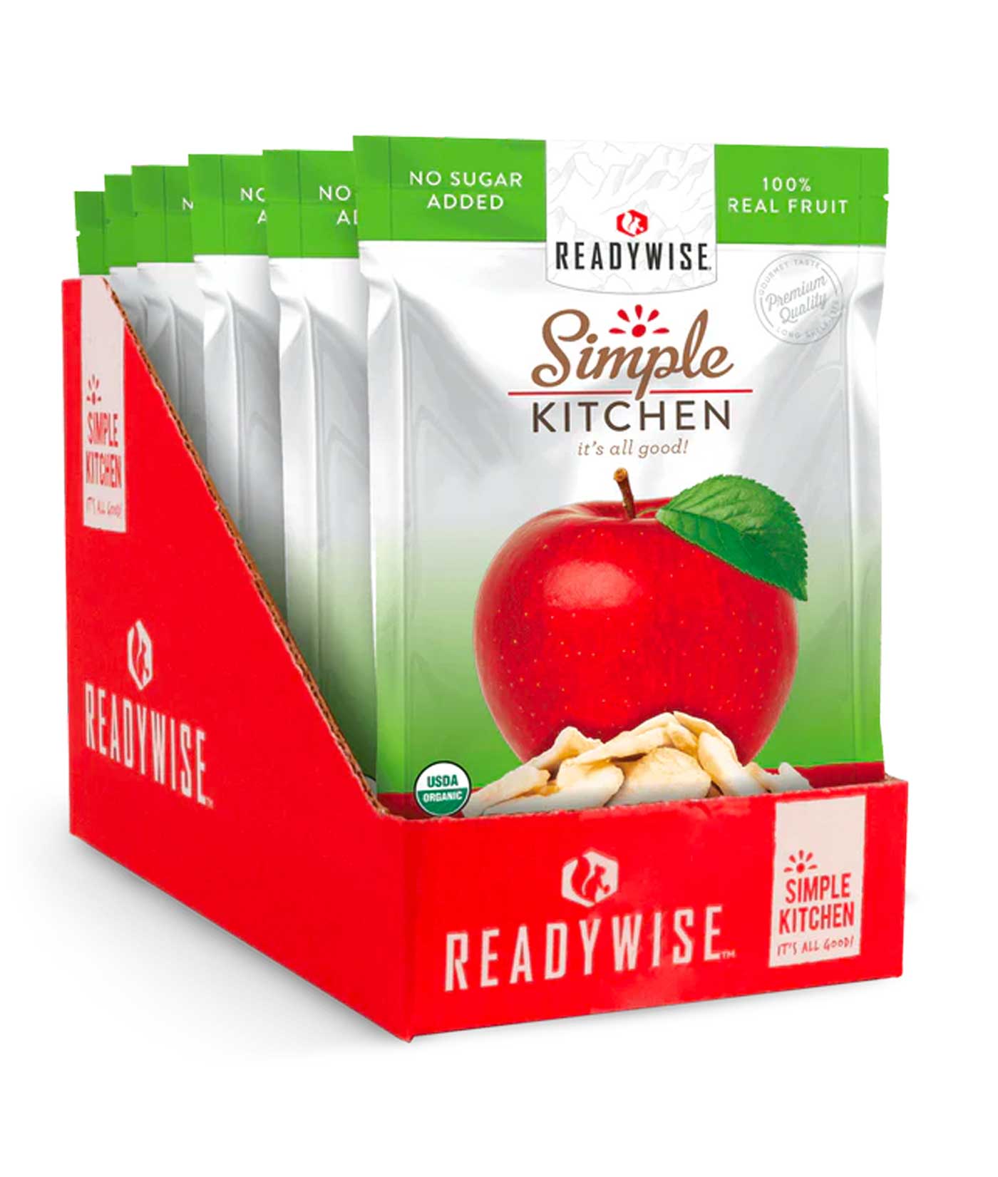 Organic Freeze-Dried Apples (Single Pouches)