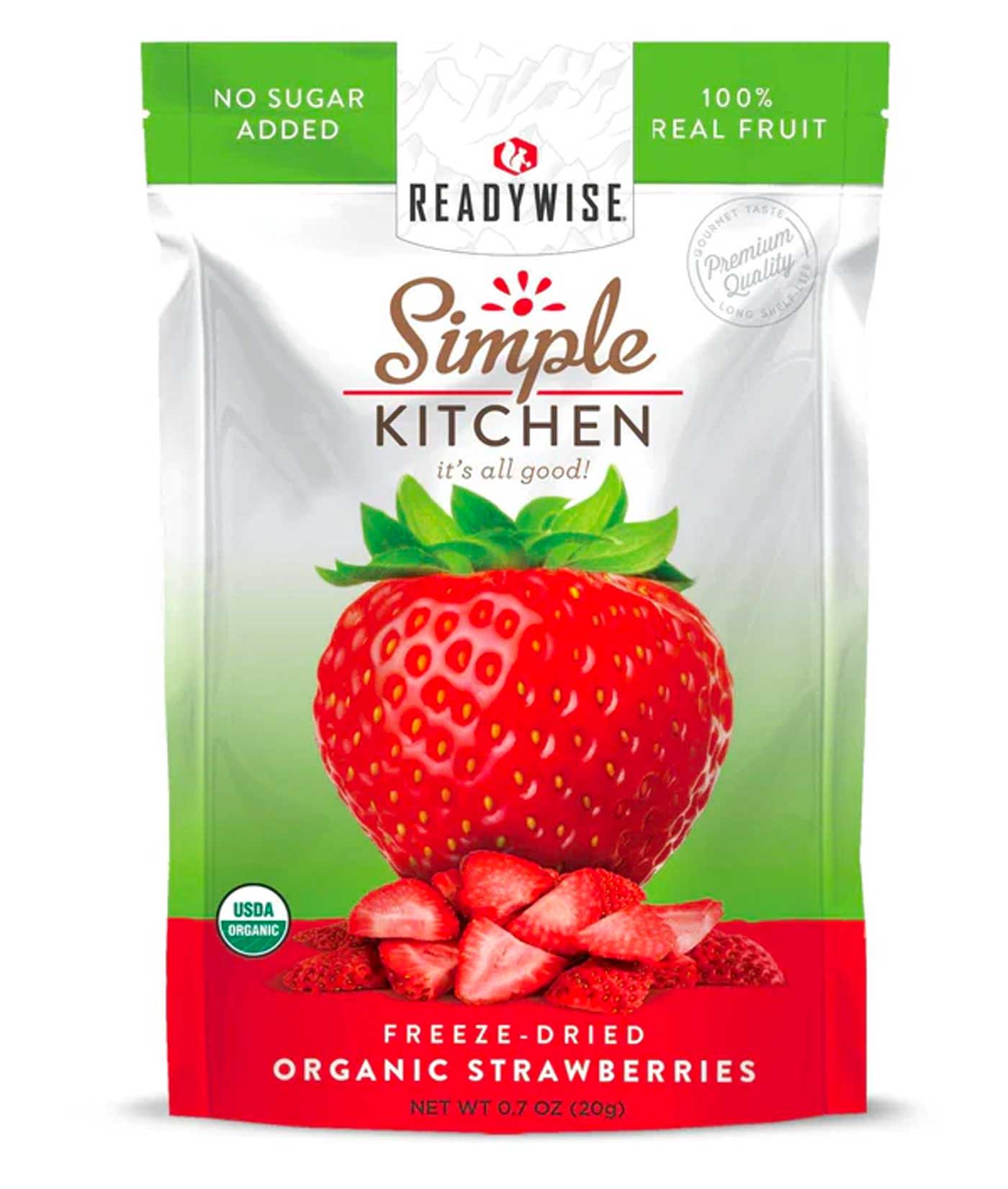 Organic Freeze-Dried Strawberries (Pack of 6)