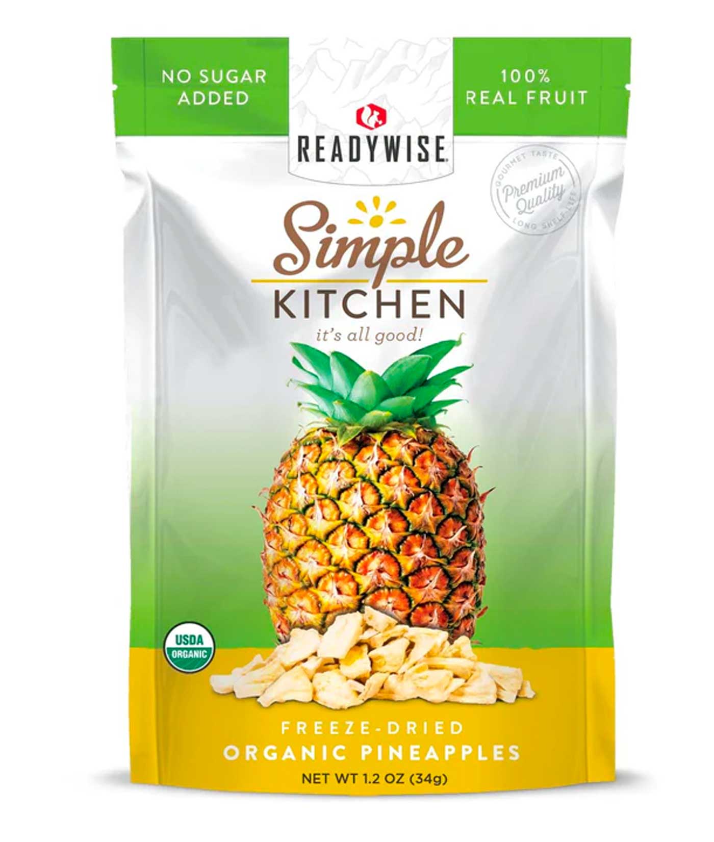 Organic Freeze-Dried Pineapple (Pack of 6)