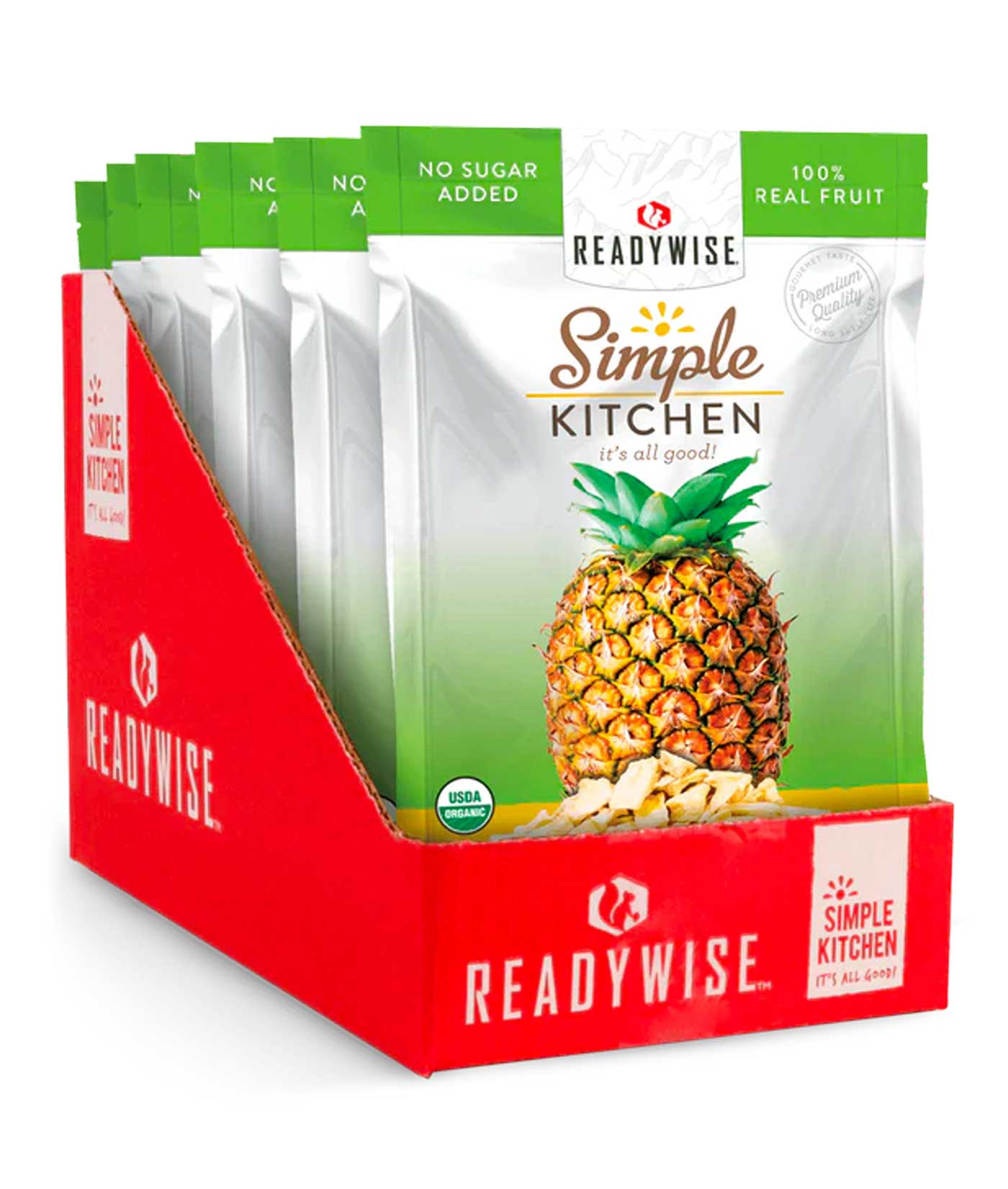 Organic Freeze-Dried Pineapple (Pack of 6)