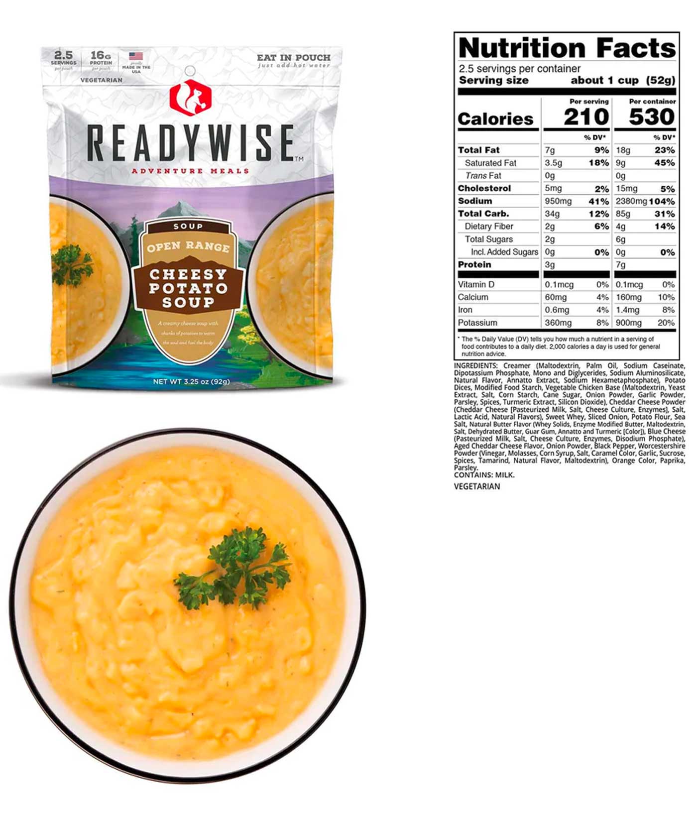 Open Range Cheesy Potato Soup (Pack of 6)