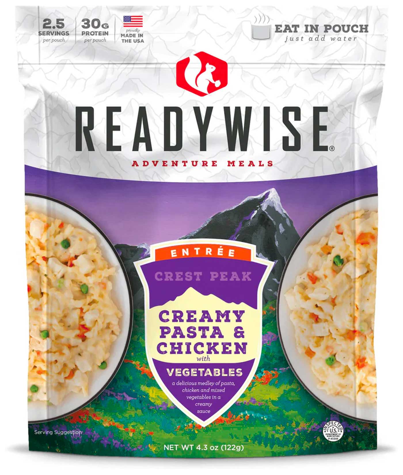 Crest Peak Creamy Pasta & Chicken (Pack of 6)