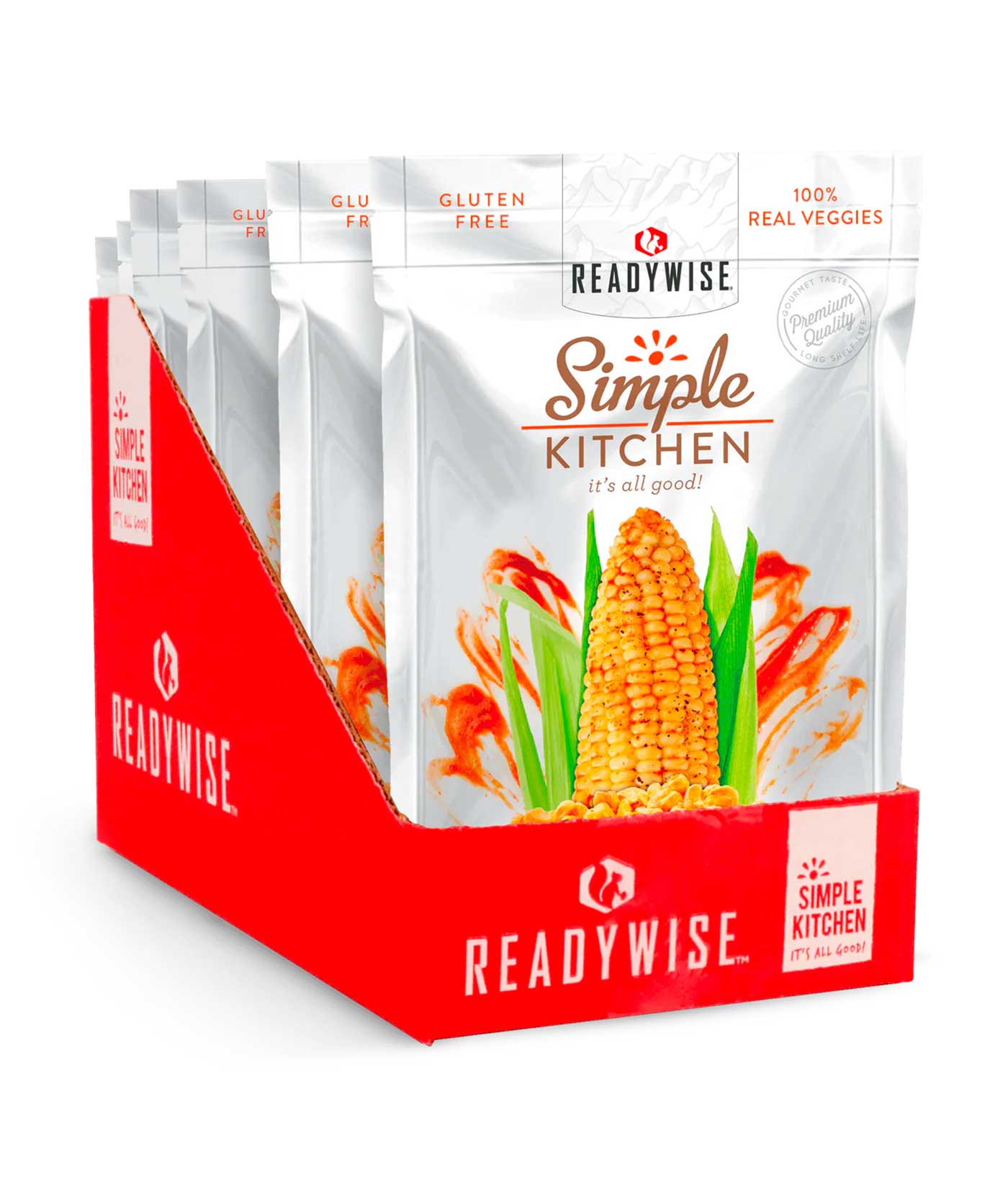 Freeze-Dried Sriracha Corn (Pack of 6)