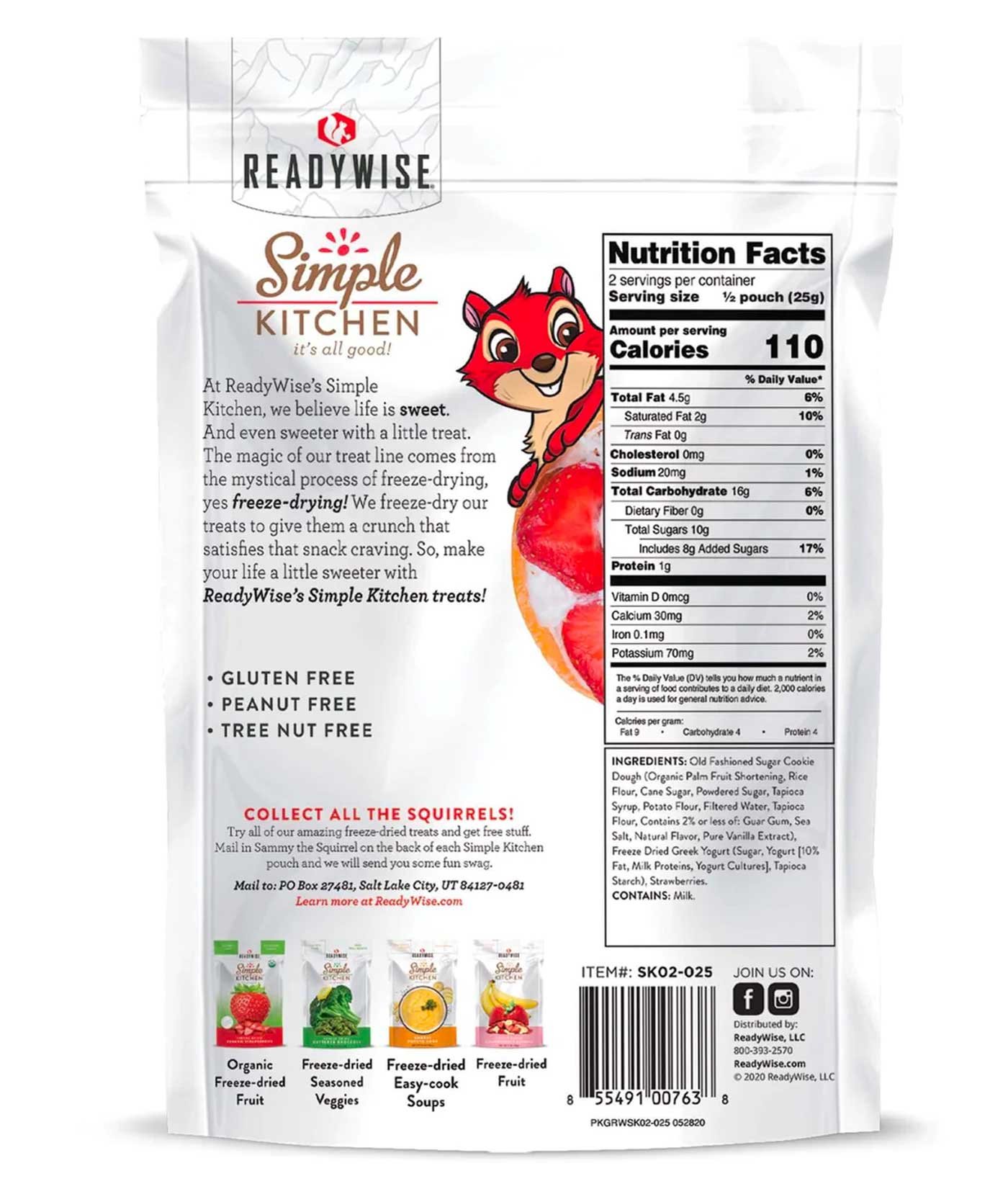 Freeze-Dried Strawberry Apple Tart (Pack of 6)