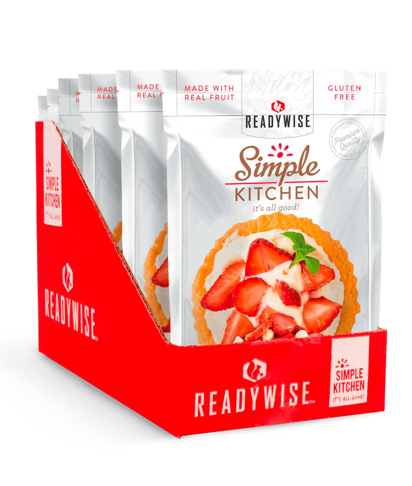 Freeze-Dried Strawberry Apple Tart (Pack of 6)