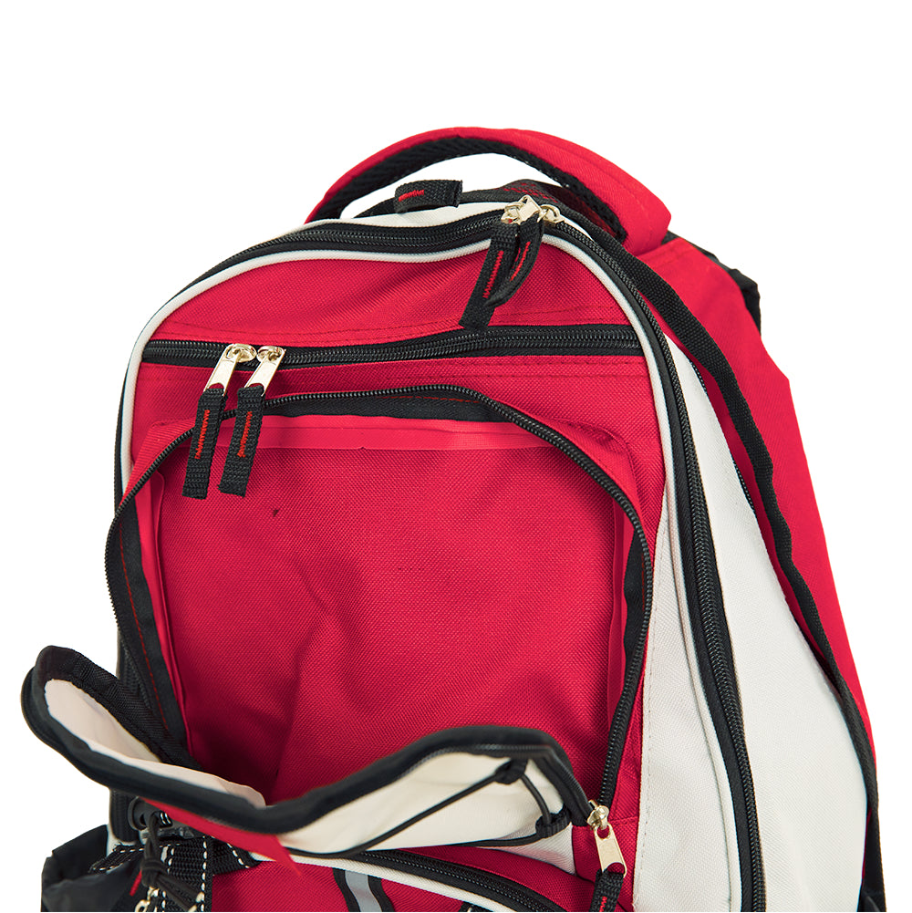 Red Emergency Backpack (Empty) — Good Neighbor Supply