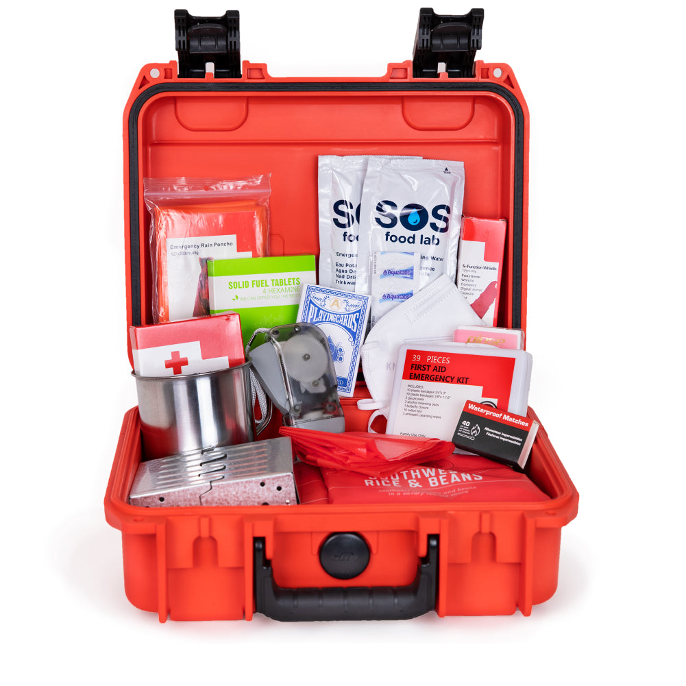 Hanson P72 Emergency 72-Hour Survival Kit for 1 Person